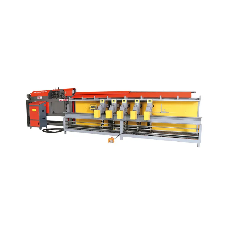 CNC 5-Head Hydraulic Rebar Bending Integrated Machine 22 (Hydraulic)