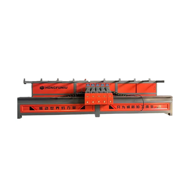 CNC 5-Head Hydraulic Rebar Bending Integrated Machine 16